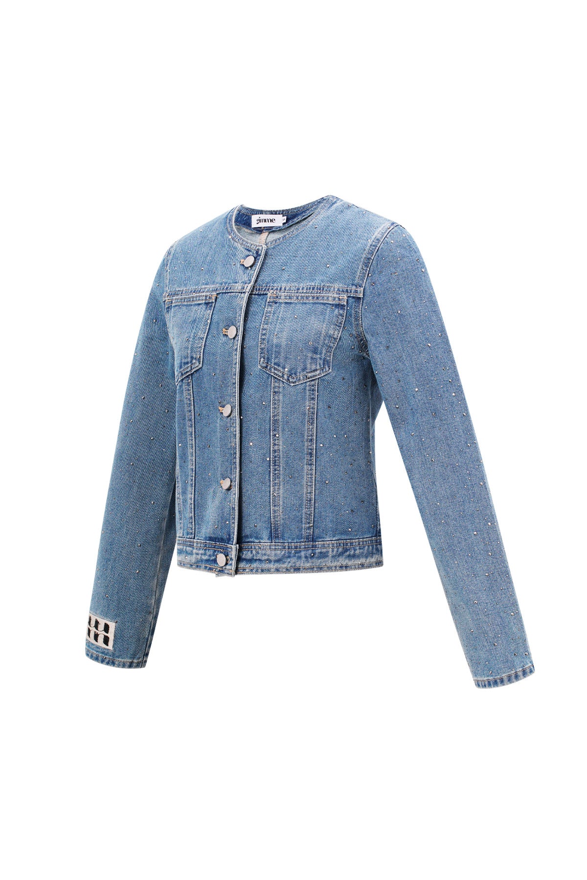 Denim Damen Kurze Jacke Classic Fit