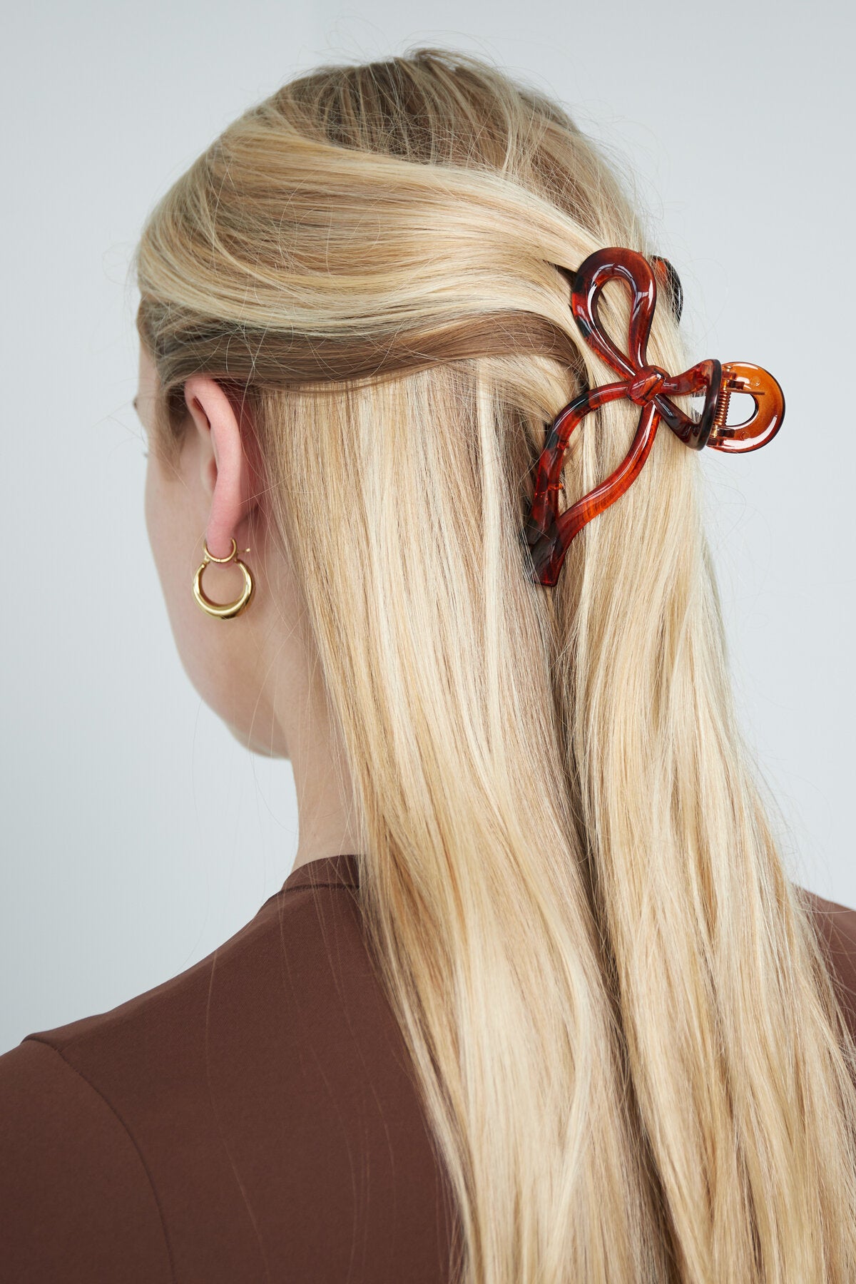 Haarspange mit Schleife