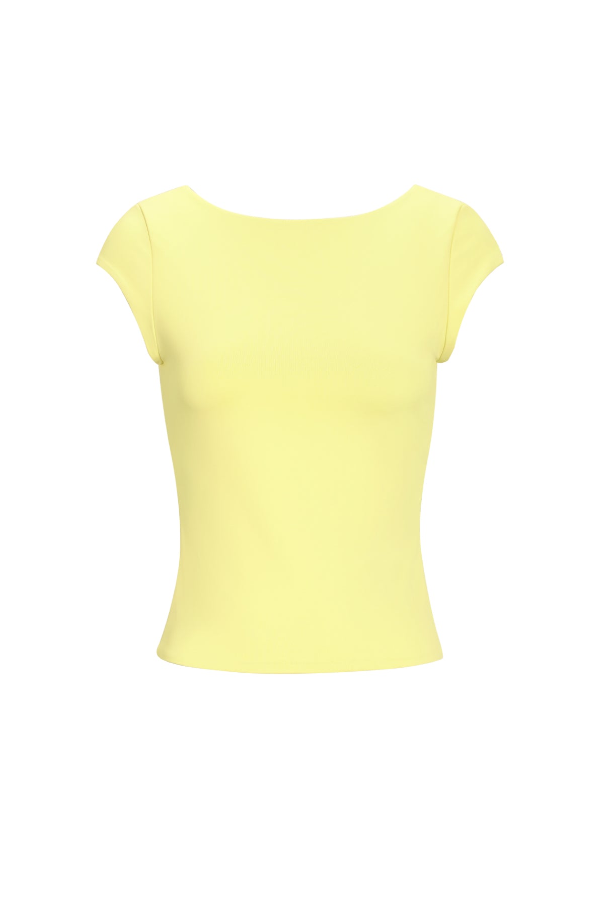 Nylon Gestricktes Damen-T-Shirt Basis Einfarbig Frühling/Sommer