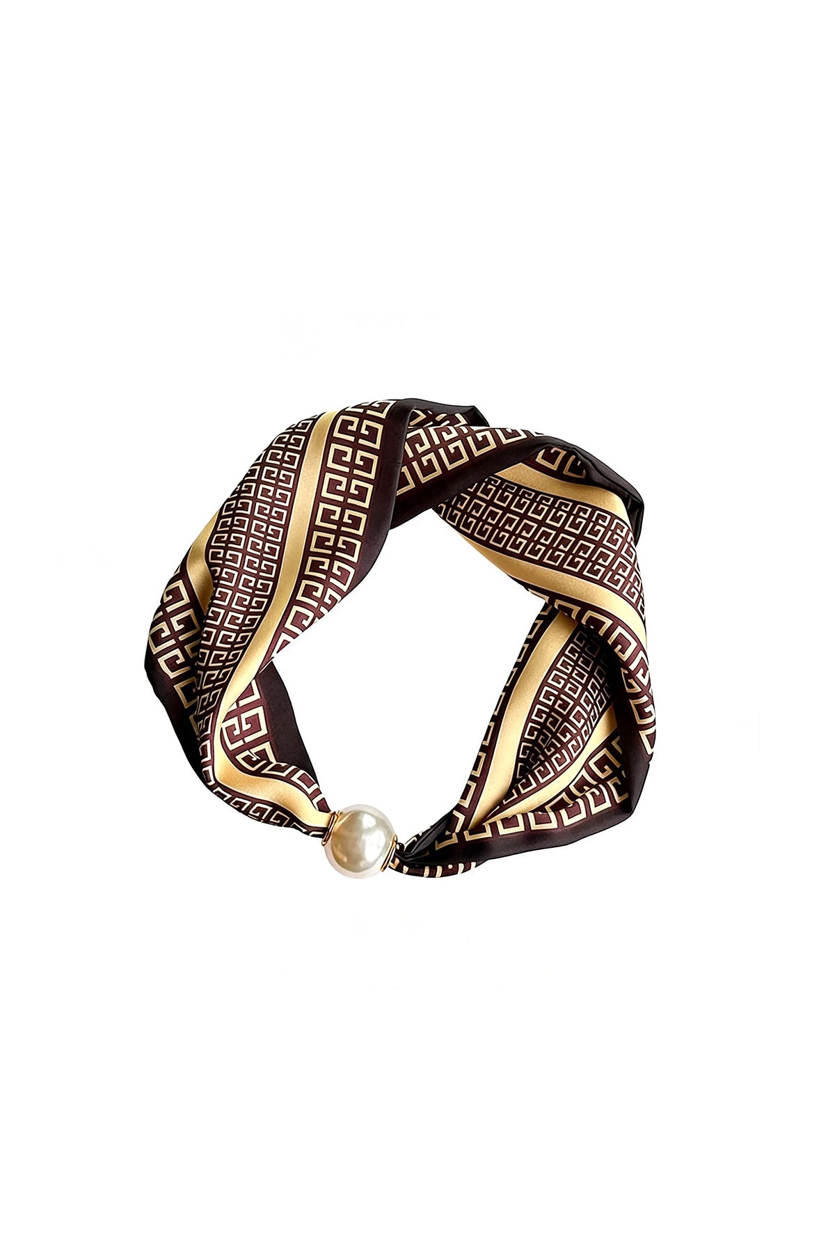 Sommerschals, geometrische Formen, Retro-Stil, Polyester, Alltagsaccessoires