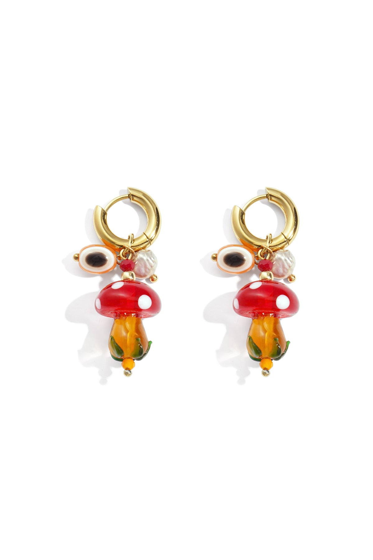 Edelstahl Tropfen Ohrringe pflanze Casual Täglich Einfache Serie frauen schmuck