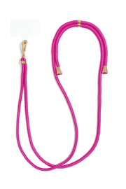 Handykette, einfarbig, schlicht, aus Polyester, Alltagsaccessoires