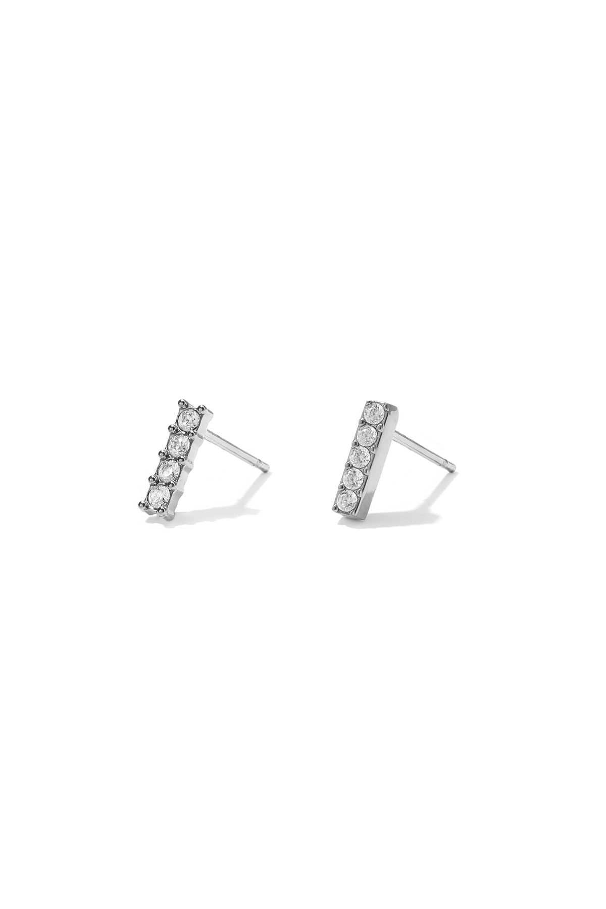 Ohrstecker aus Edelstahl, geometrische Form, schlichte Alltags-Serie, Damenschmuck
