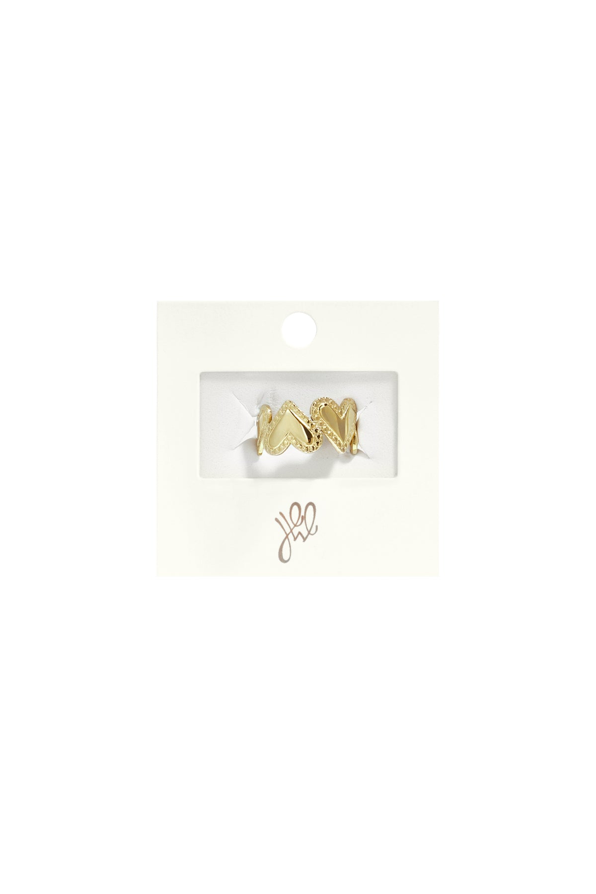 Minimalistische Ringe aus Edelstahl, Herzform, schlichte Alltags-Serie, Damenschmuck