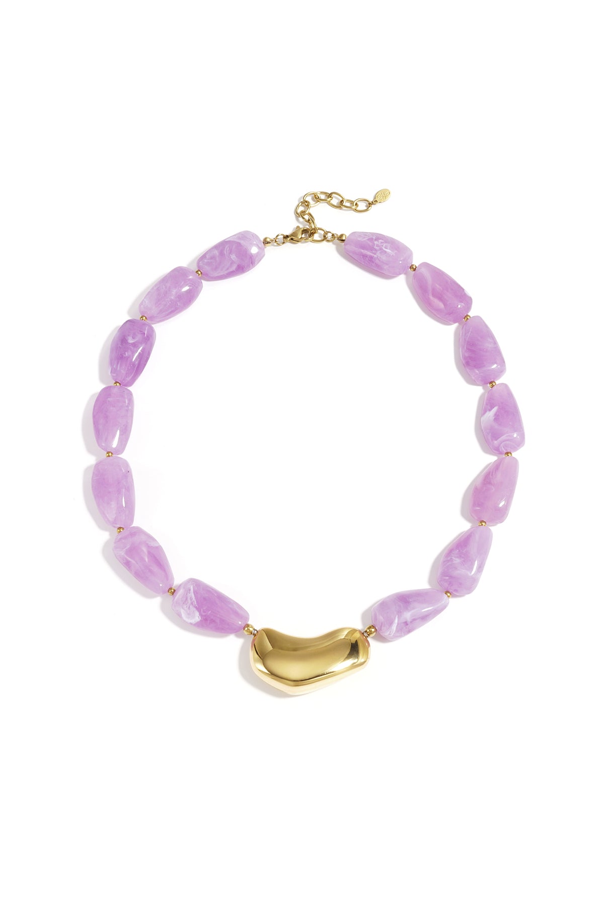 Halskette mit asymmetrischer Statement-Perle