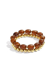 Armbandset mit asymmetrischen Perlen