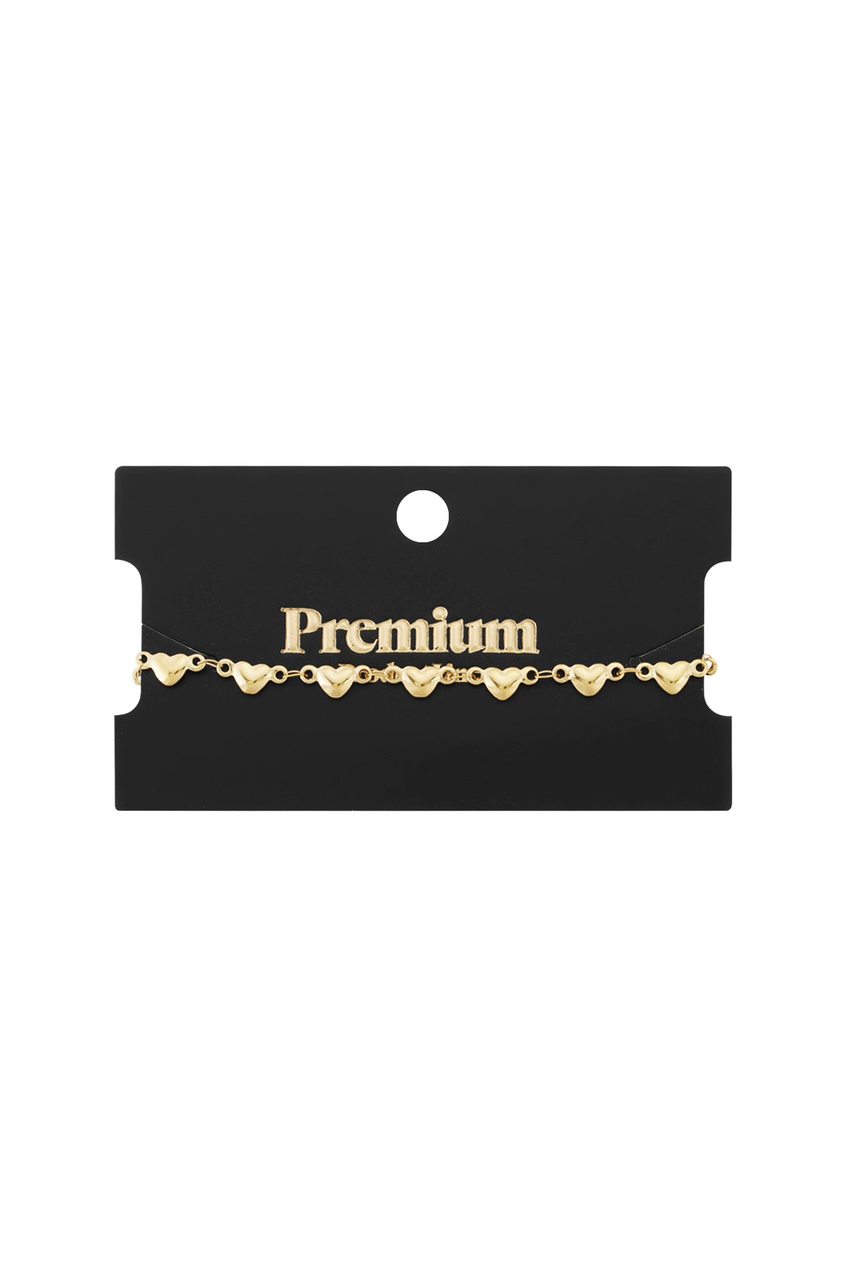 Armband mit mehreren Herzen