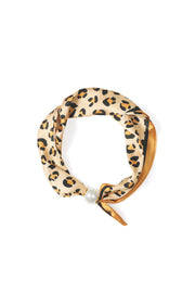 Sommerschals mit Leopardenmuster, lässiges Polyester, Alltagsaccessoires
