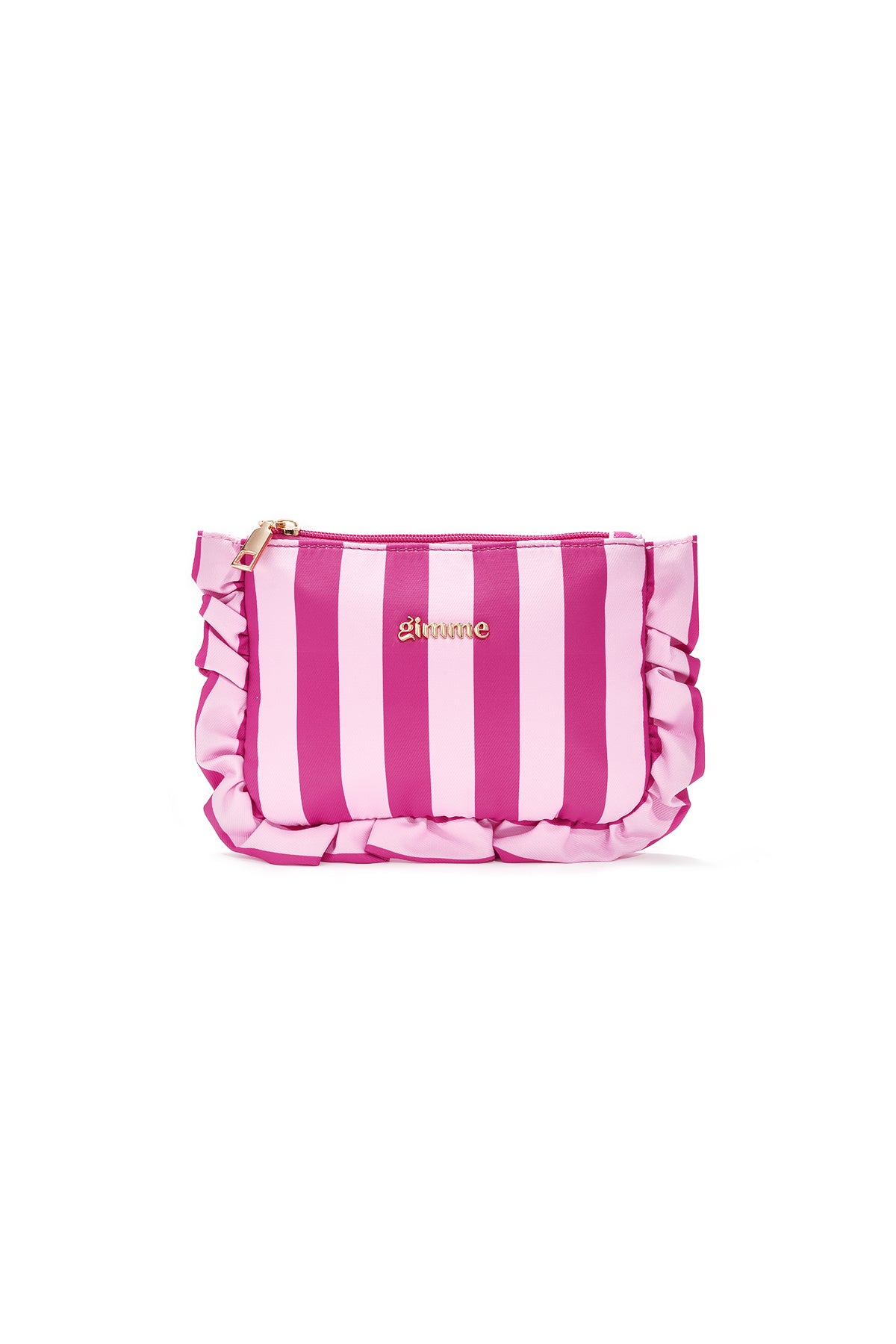 Kosmetiktaschen, gestreift, schlicht, aus Polyester, Alltagsaccessoires