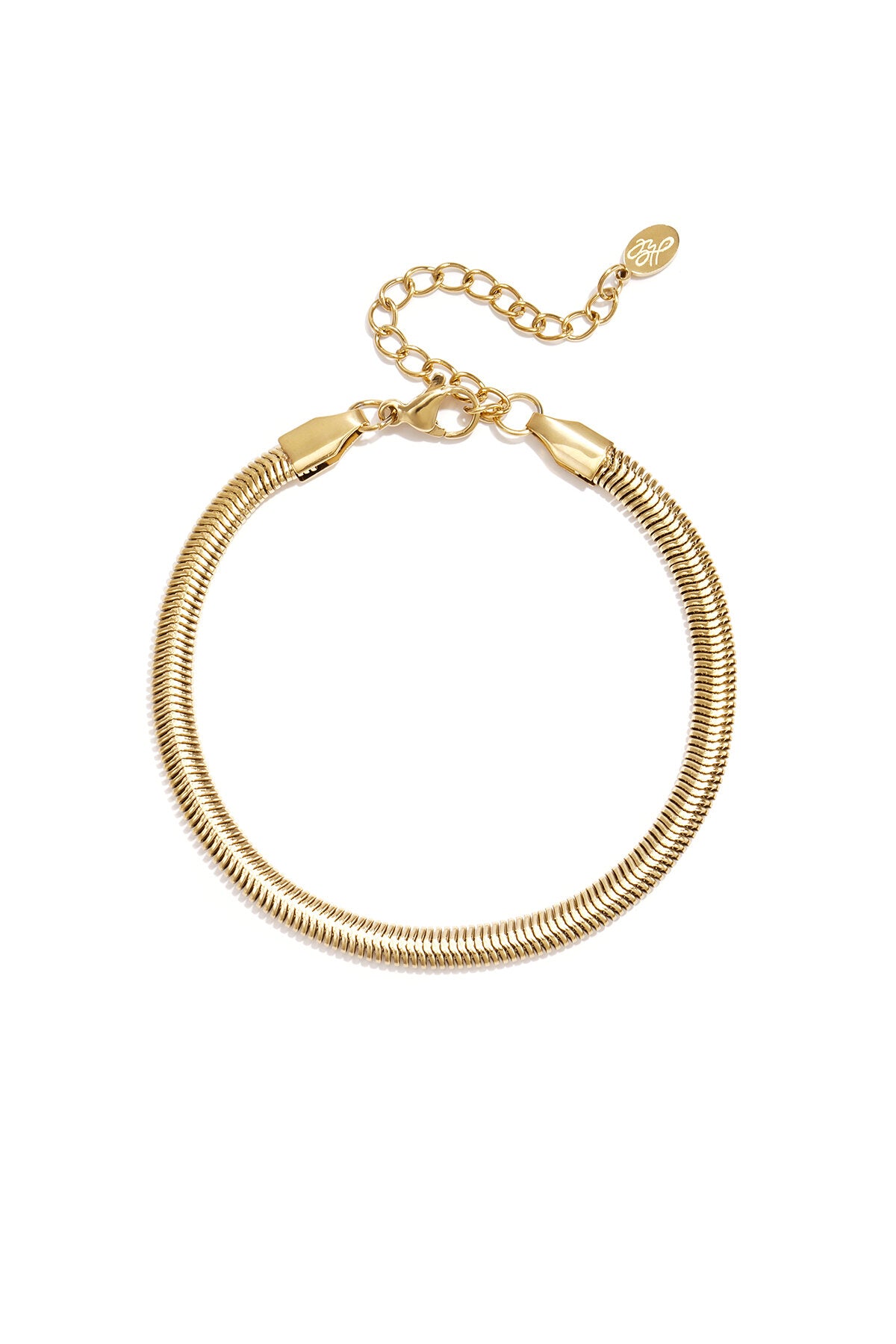 Armband flach Fischgrät schmal - 4.0MM