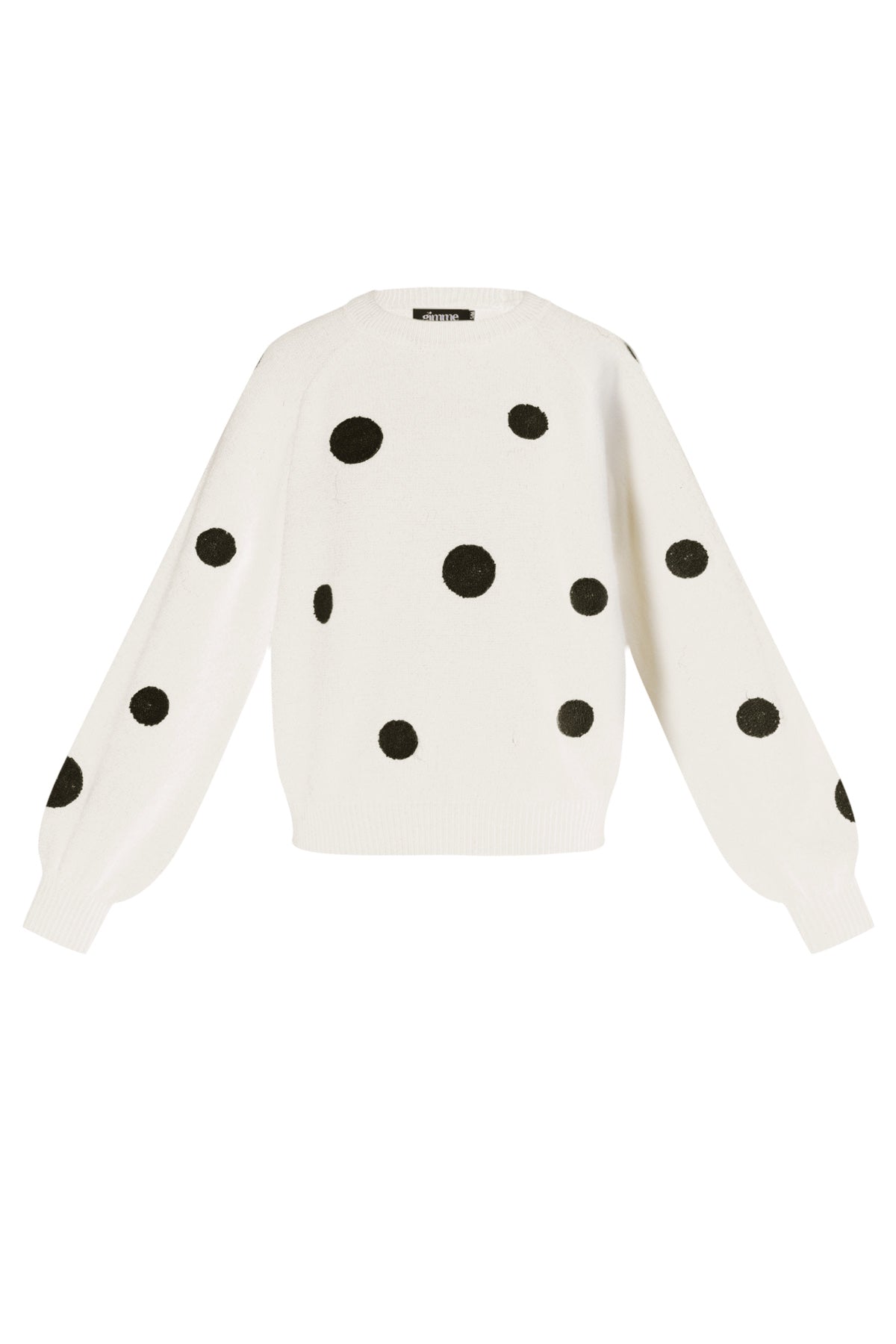 Gepunkteter Pullover