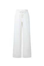 Gimme Off-White Straight Denim Pants - All Fit Comfort