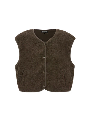 Gimme Women's Woven Casual Vest for Fall/Winter