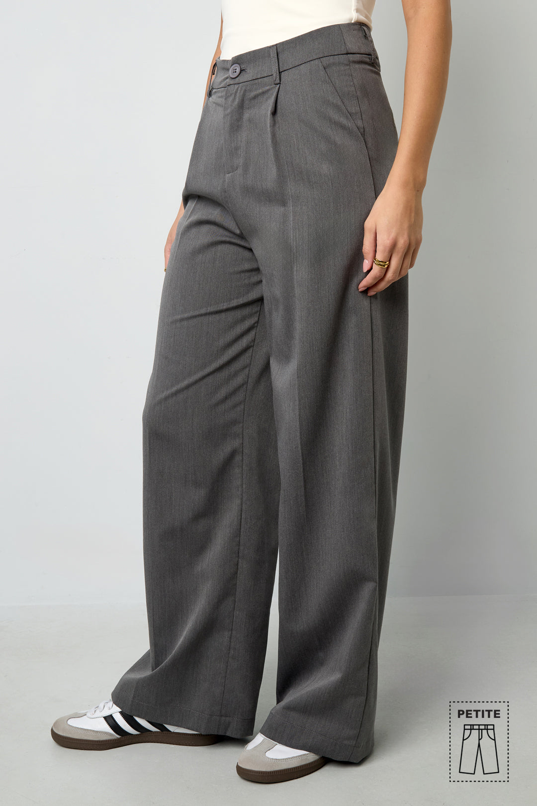 Gewebte Polyesterfasern Damen Gerade Hose Casual Herbst/Winter