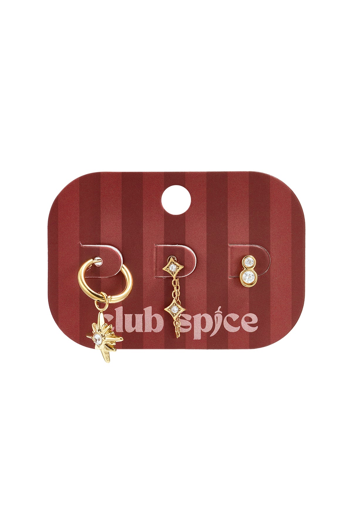Ohrring-Sets aus Edelstahl, geometrische Form, schlichte Alltags-Serie, Damenschmuck