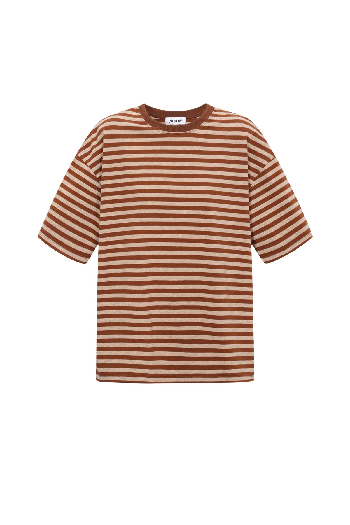 Das bunt gestreifte T-Shirt