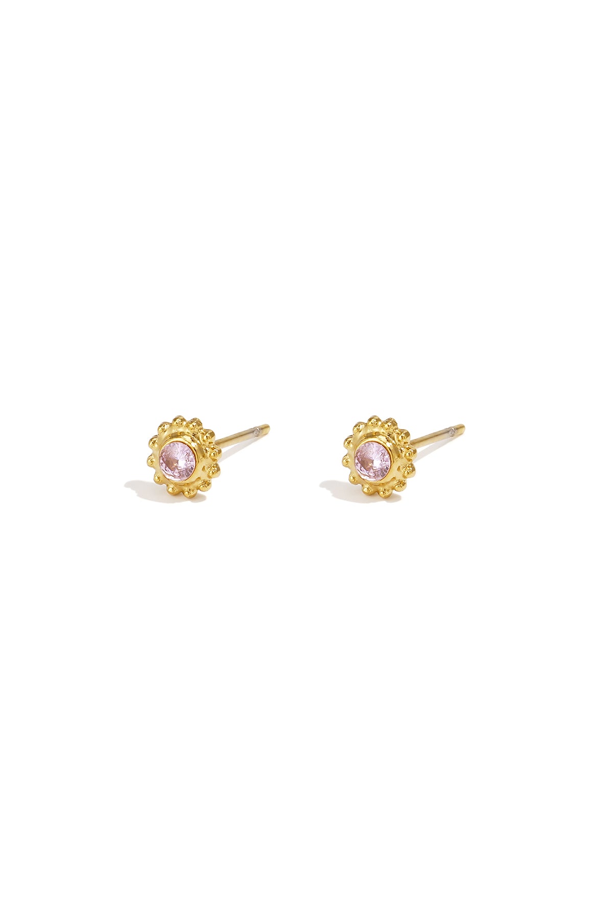 Ohrstecker Mond - Roségold