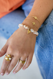 Steinperlenarmbänder Herz Urlaub Alltag Romantische Serie Damenschmuck