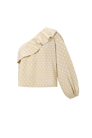 Elegant 2-Piece Set with Polka Dots for Spring/Summer