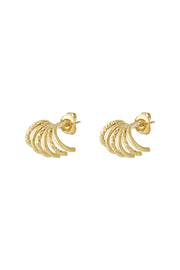 Edelstahl Ohrstecker Geometrisch Casual Daily Simple Serie Damenschmuck