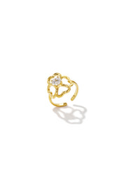Minimalistische Ringe aus Edelstahl, Blumenmuster, schlichte Alltags-Serie, Damenschmuck
