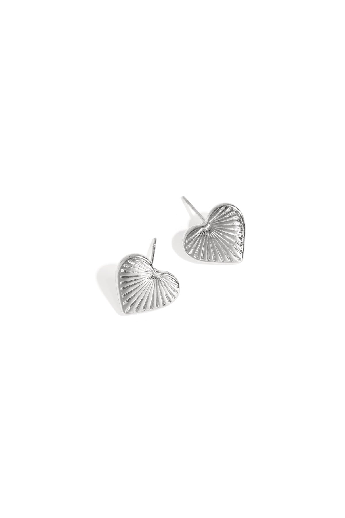 Edelstahl Ohrstecker Herz Daily Daily Simple Serie Damenschmuck