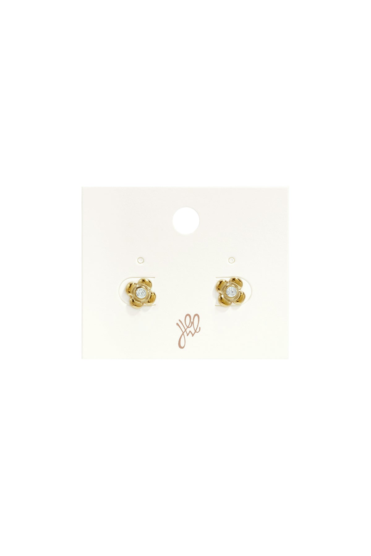 Ohrstecker aus Edelstahl, Blumenmuster, schlichte und lässige Serie, Damenschmuck