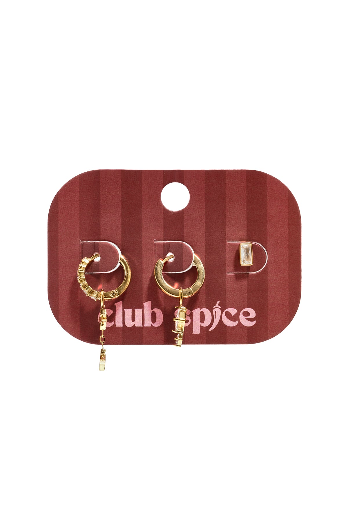 Ohrring-Sets aus Edelstahl, geometrische Form, schlichte Alltags-Serie, Damenschmuck