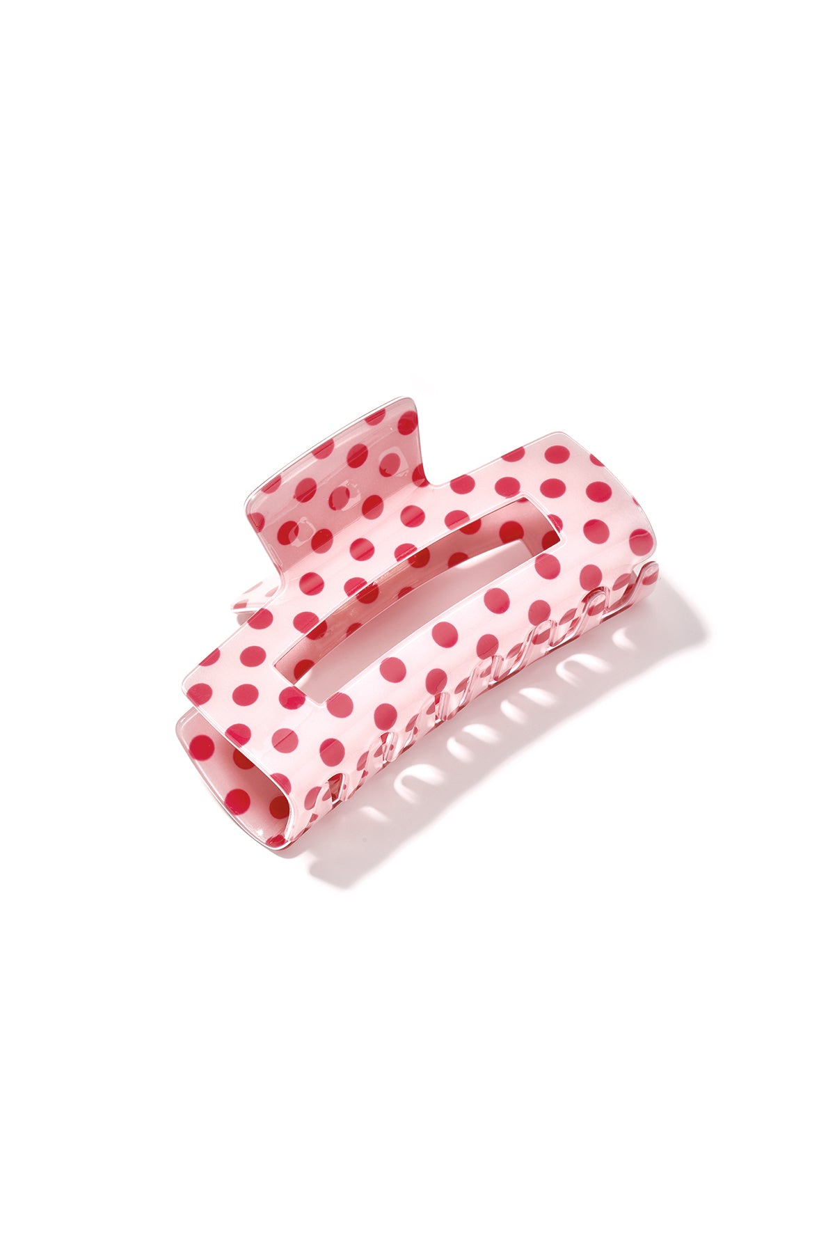 Haarspangen mit Polka Dots, PVC-Accessoires für jeden Tag