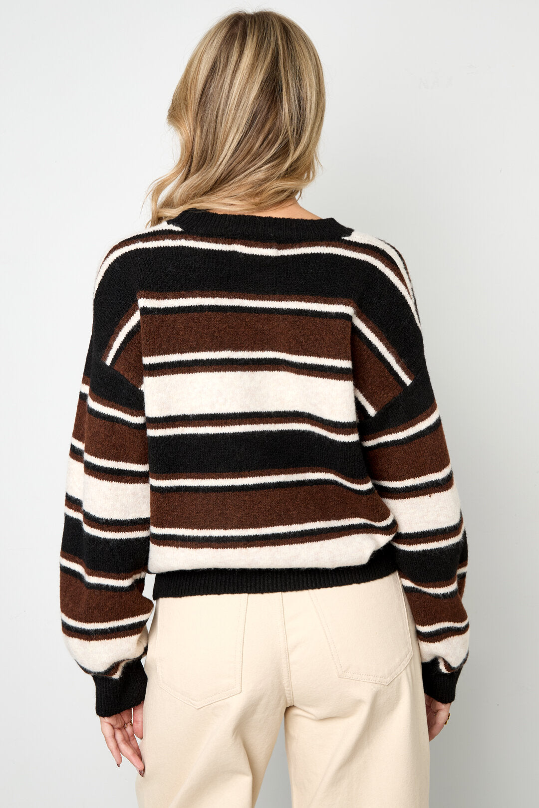 Der gestreifte Pullover Lola