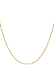 Massive Perlenkette - 4mm