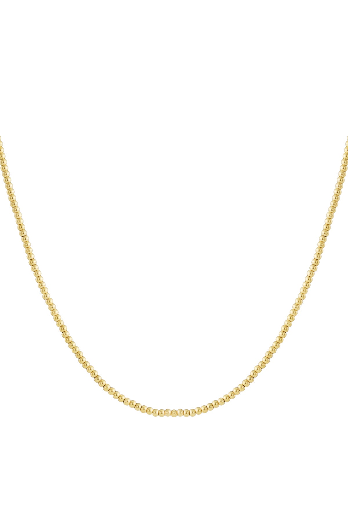 Massive Perlenkette - 4mm