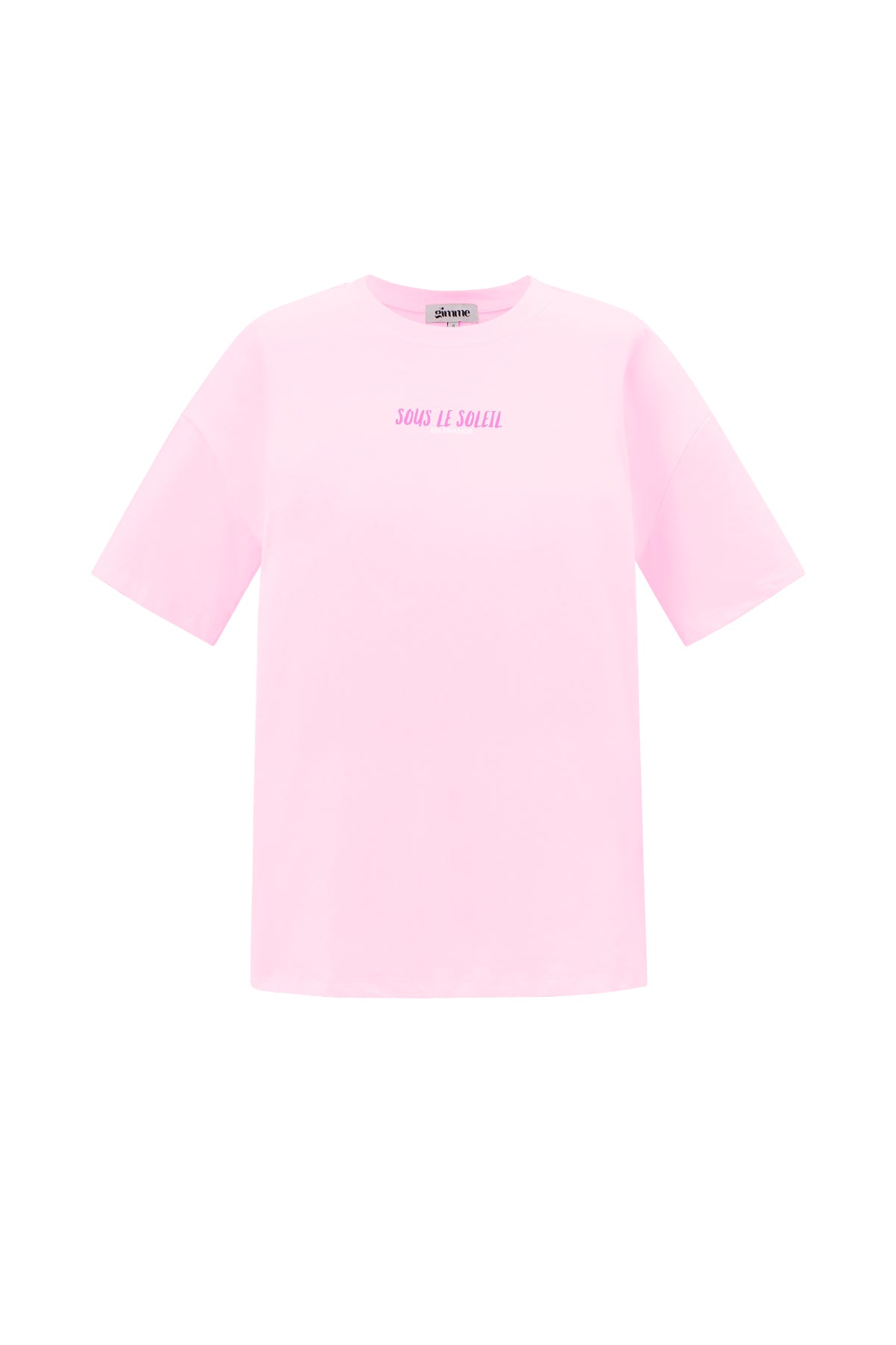 Baumwolle Gestrickte Damen T-Shirt Casual Letters