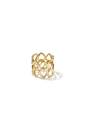 Seidenschalclip in Herzform, Edelstahl, lässiges Accessoire für jeden Tag