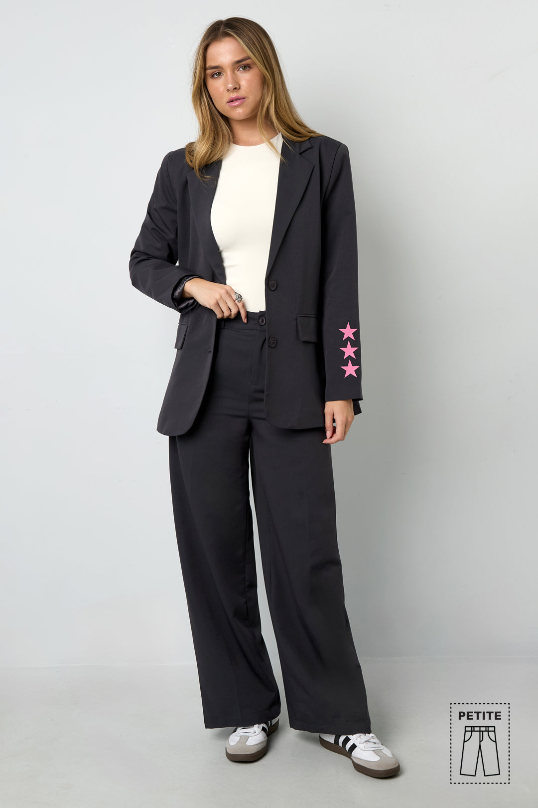Gewebte Polyesterfasern Damen Gerade Hose Casual Herbst/Winter