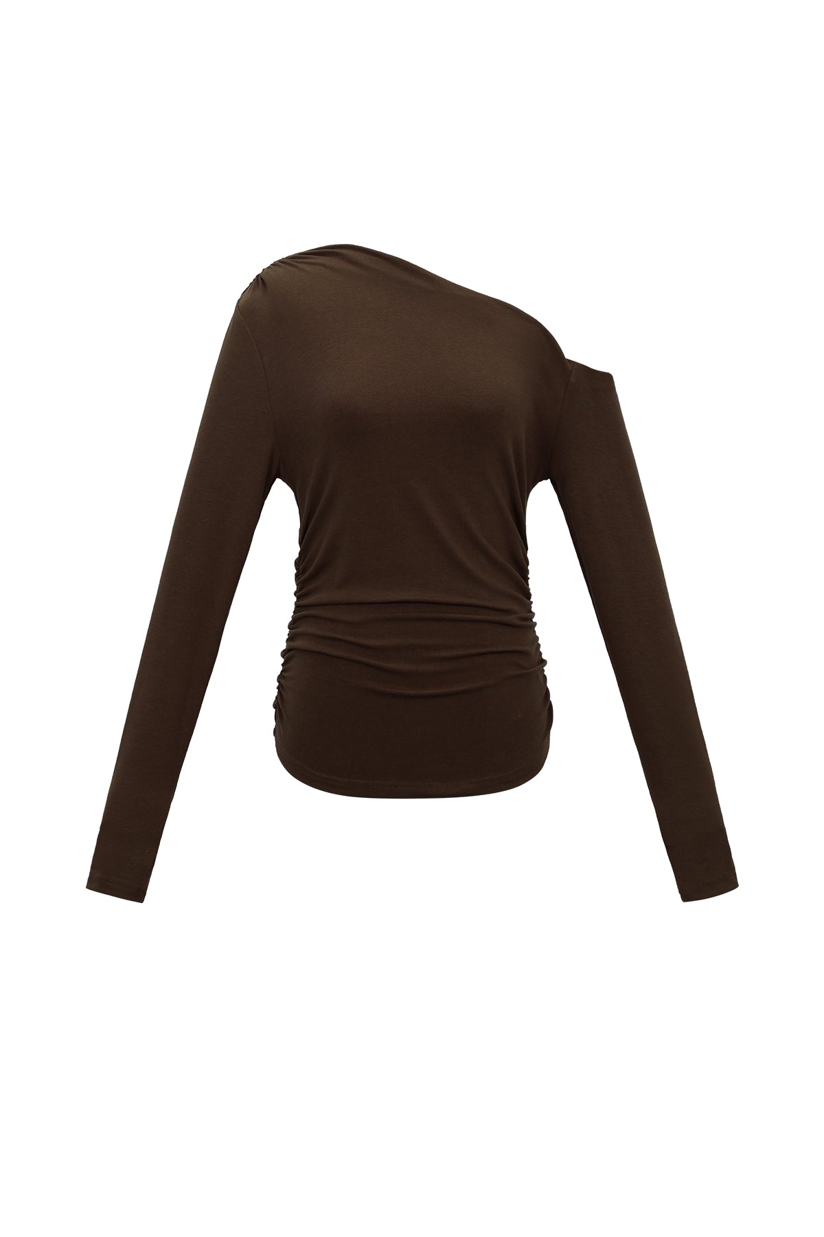 Schulterfreies Langarmshirt