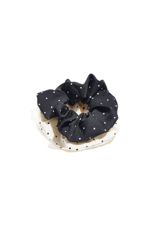 Haargummis mit Polka Dots, lässiges Polyester, Alltagsaccessoires