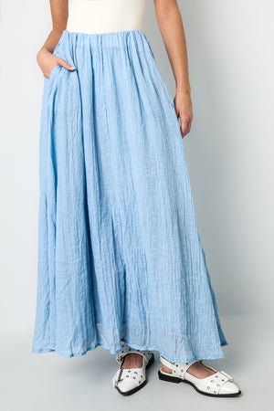 Chic Spring/Summer Woven Skirts in Vibrant Colors