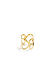 Seidenschalclip in Herzform, schlichter Edelstahl, Alltagsaccessoire