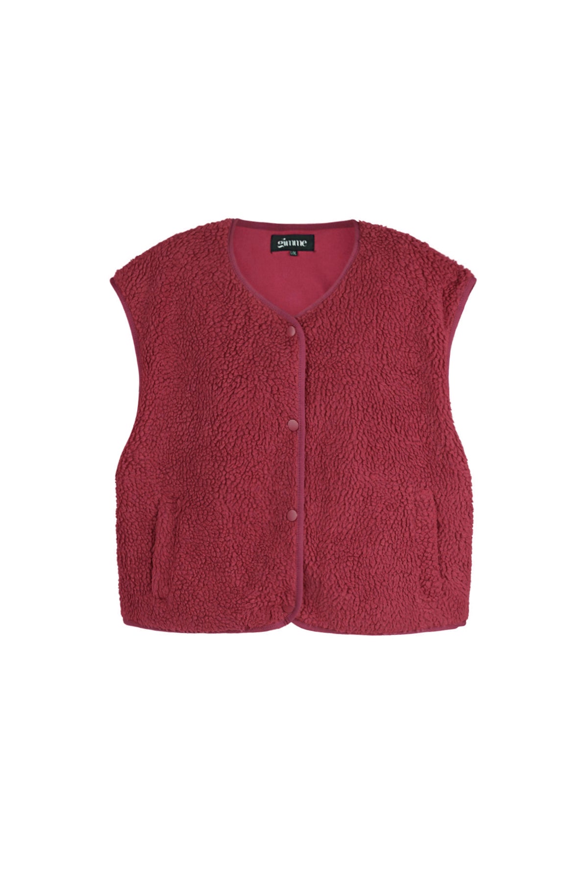 Gimme Women's Woven Casual Vest for Fall/Winter