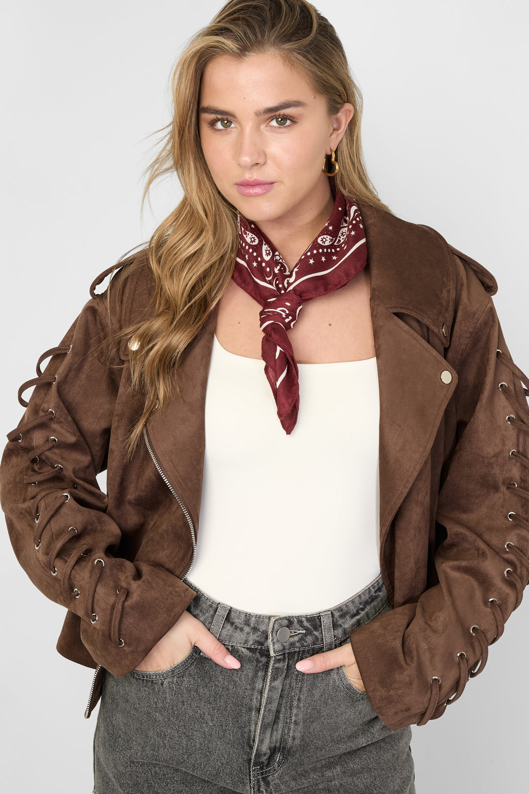 Winterschals mit Polka Dots, lässiges Polyester, Alltagsaccessoires