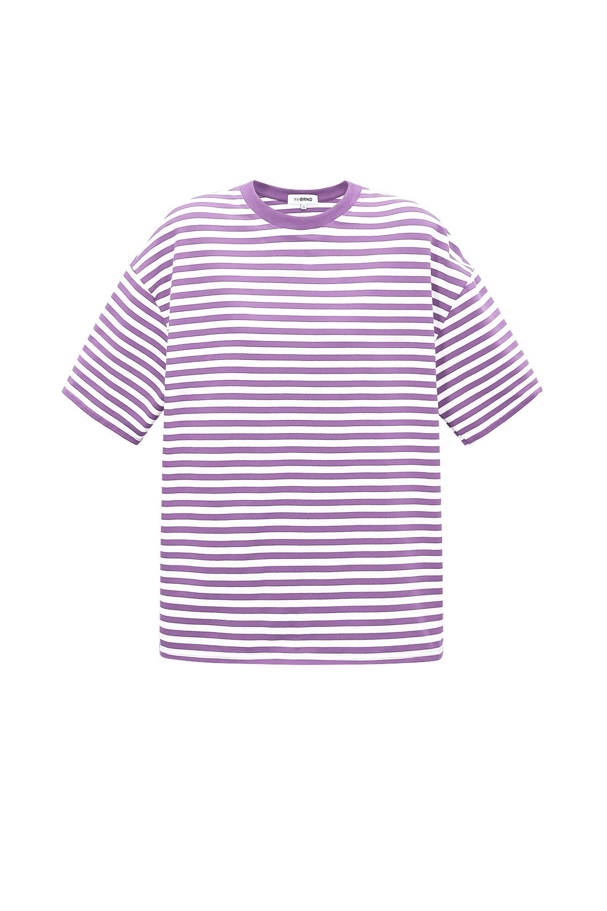 Das bunt gestreifte T-Shirt