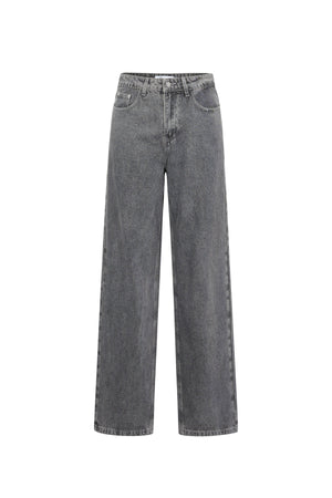Gimme Casual Heart Straight Denim Pants