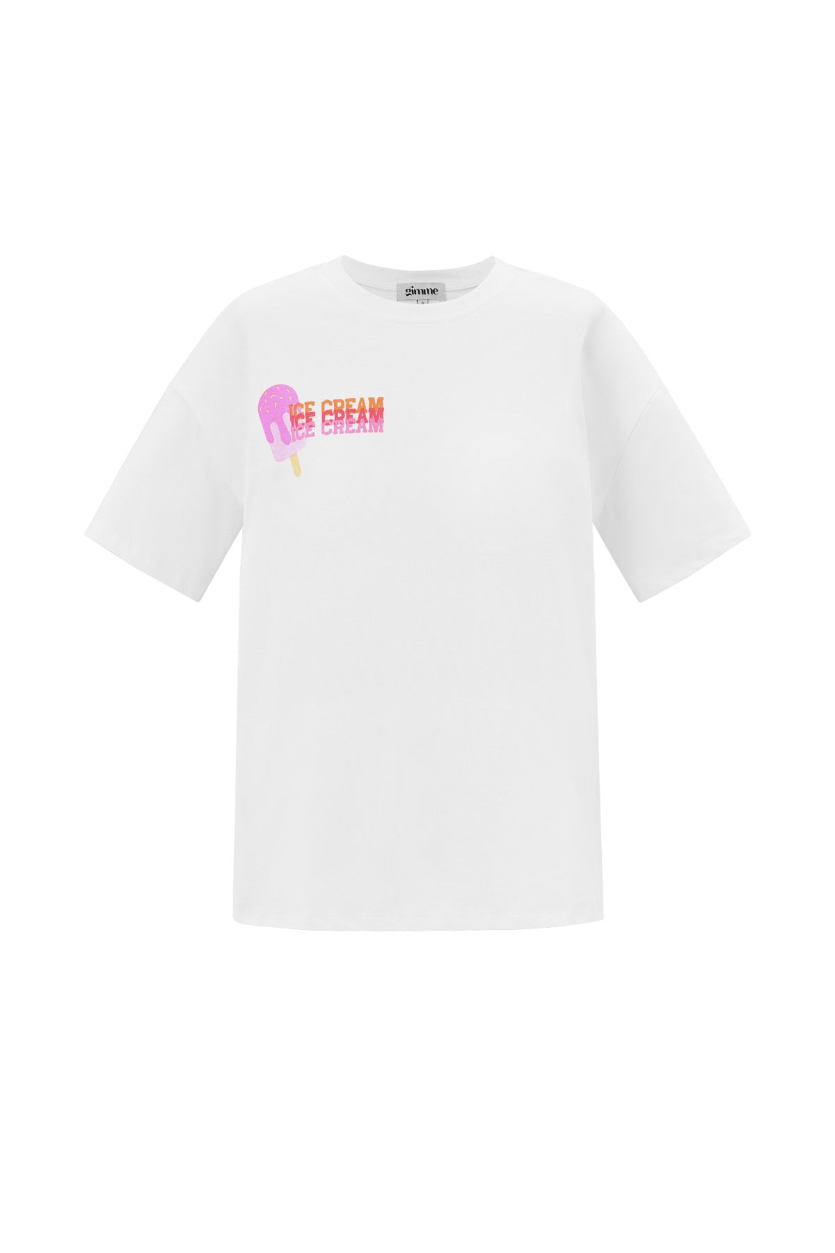 Baumwolle Damen T-Shirt Frühling/Sommer Buchstaben