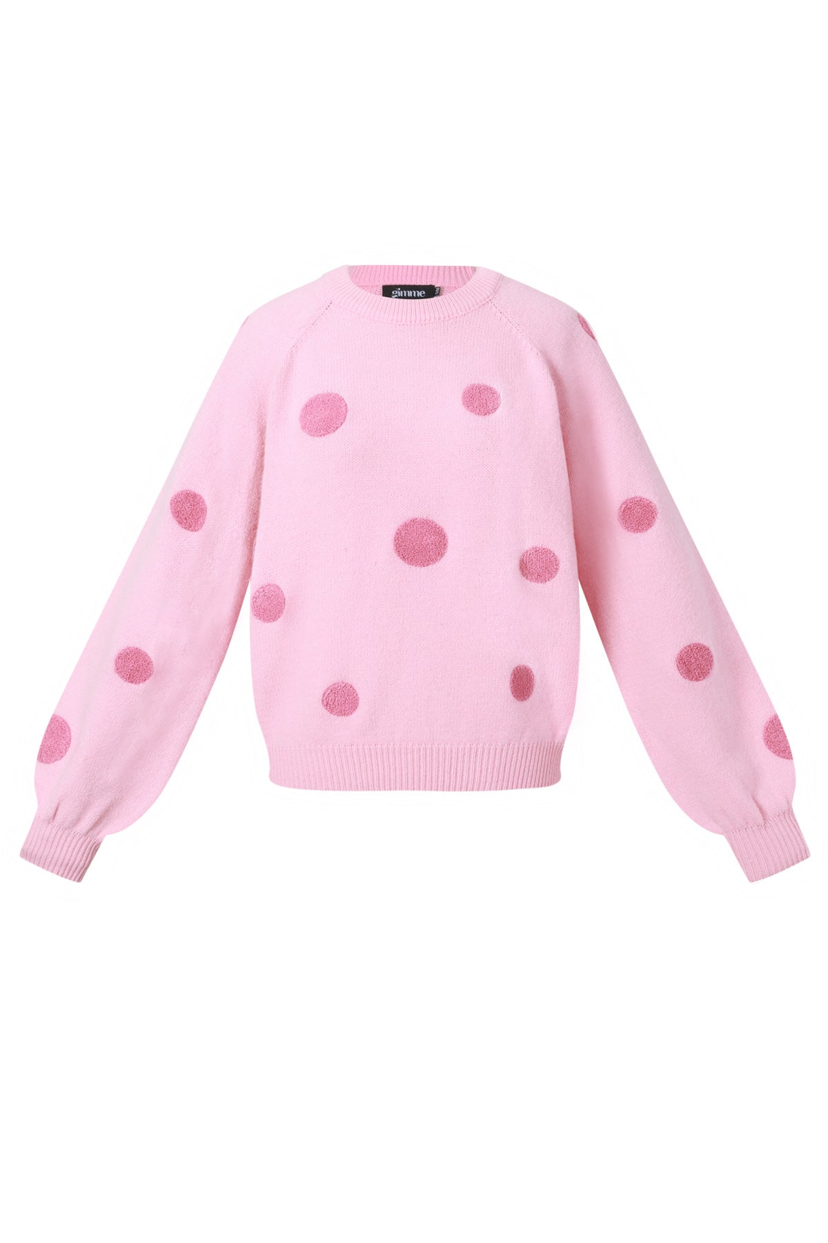 Gepunkteter Pullover