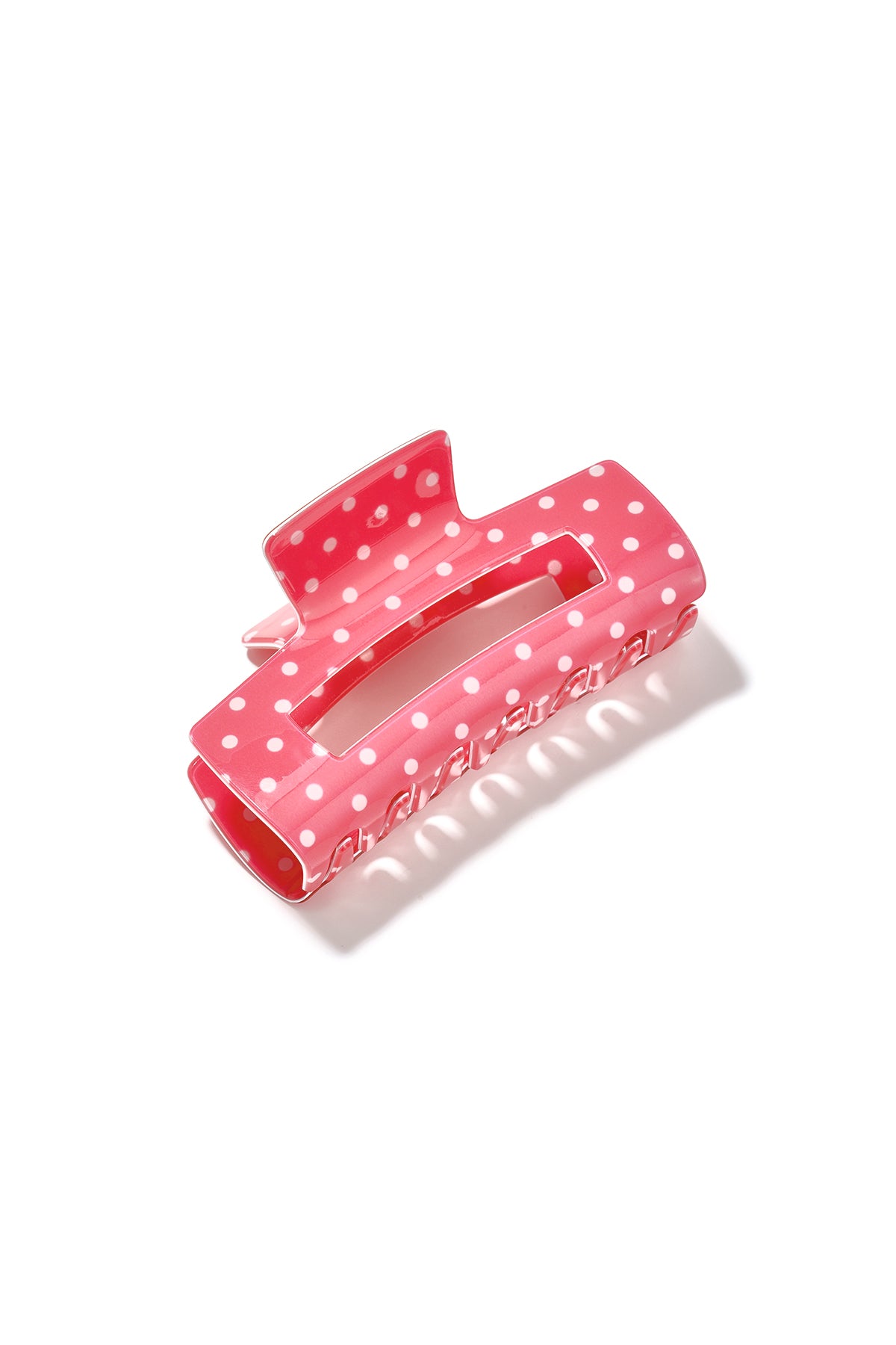 Haarspangen mit Polka Dots, lässiges PVC, Alltagsaccessoires