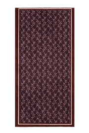 Sommerschals, schlicht, aus Polyester, mit Blumenmuster, Alltagsaccessoires