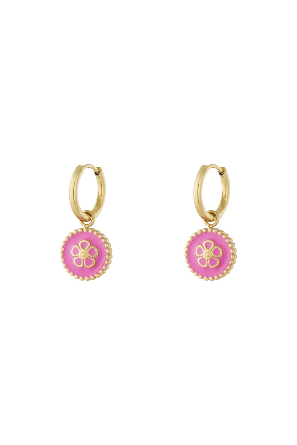 Edelstahl Tropfen Ohrringe Blume Casual Täglich Einfache Serie frauen schmuck