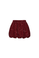 Elegant Sequin Mini Skirt Set for Fall