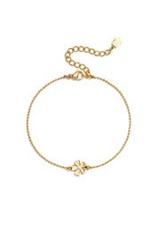 Edelstahl-Charm-Armbänder, Blumenmuster, schlichte Alltagsserie, Damenschmuck